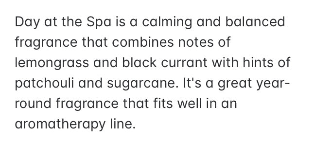 Aroma therapy